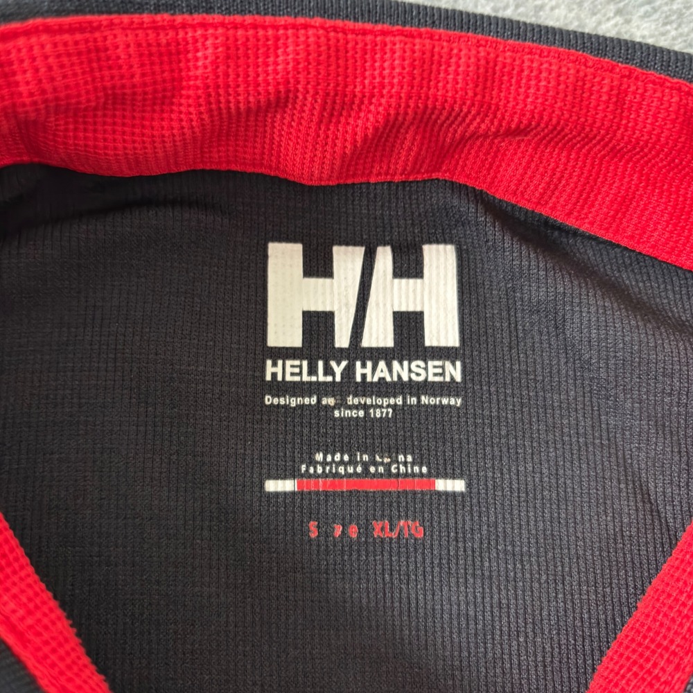 Helly Hansen Hydropower Polo Shirt Men XL Black North Shore 57 Speed Performance - Picture 6 of 11